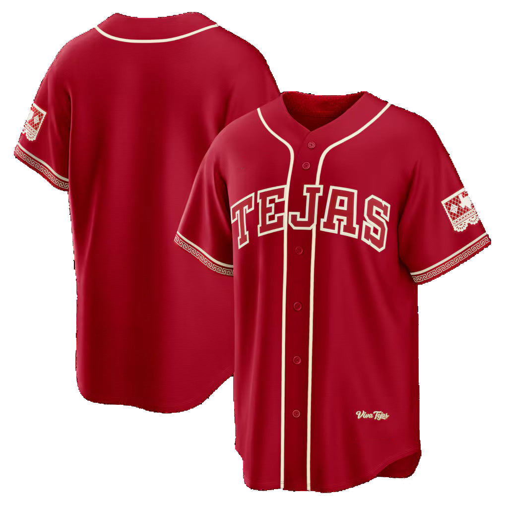 Texas Rangers Red BFRAILEY 2026 City Connect Stadium Jersey