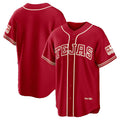 Texas Rangers Red BFRAILEY 2026 City Connect Stadium Jersey