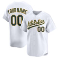 Custom Oakland Athletics White BFRAILEY Home Limited Jersey