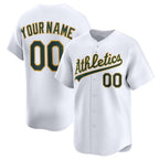 Custom Oakland Athletics White BFRAILEY Home Limited Jersey