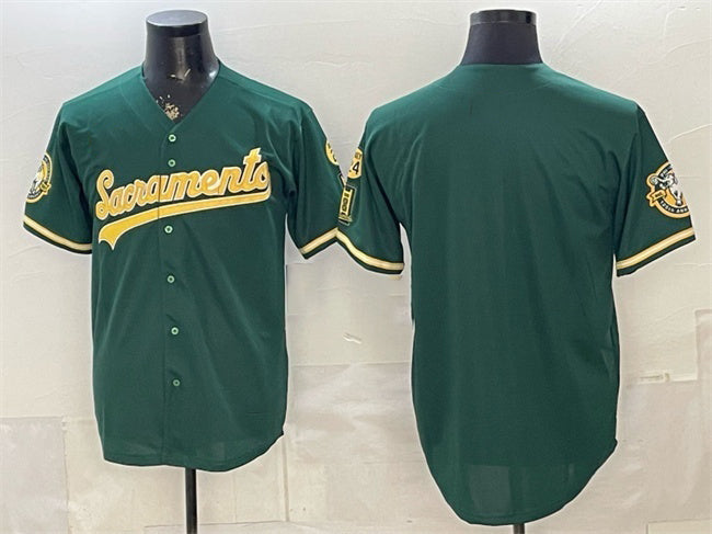 Oakland Athletics Blank 2026 Green BFRAILEY Alternate Sacramento Celebrating 125 Years Vapor Limited Stitched Jersey