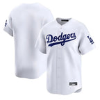 Los Angeles Dodgers Blank Player White BFRAILEY Limited Home Stitched Jerseys