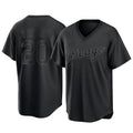 Chicago White Sox #20 Miguel Vargas Player Black BFRAILEY T-shirt Home Game Stitched Jerseys