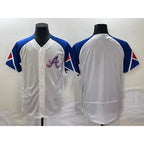 Atlanta Braves Blank White BFRAILEY 2023 City Connect Flex Base Stitched Jersey