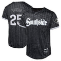 Chicago White Sox #25 Andrew Vaughn Player Black BFRAILEY City Connect Home Game Stitched Jerseys