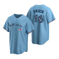 Toronto Blue Jays #16 Yusei Kikuchi Light Blue BFRAILEY Cool Base Stitched Jersey