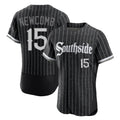 Chicago White Sox #15 Sean Newcomb Player Black BFRAILEY City Connect Limited Elite Home Stitched Jerseys