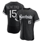 Chicago White Sox #15 Sean Newcomb Player Black BFRAILEY City Connect Limited Elite Home Stitched Jerseys