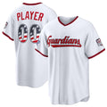 Custom Cleveland Guardians 2026 All-Star Edition Stars & Stripes White BFRAILEY Stadium Pick-A-Player Jersey
