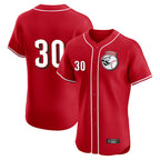Cincinnati Reds #30 Ken Griffey Player Red BFRAILEY Limited Elite Home Game Stitched Jerseys