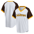 San Diego Padres White BFRAILEY Home Cooperstown Collection Team Jersey