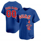 Custom Chicago Cubs Special Vapor Premier Limited Jersey ¨C Royal BFRAILEY