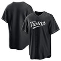 Minnesota Twins Blank Black BFRAILEY Lights Out Limited Stitched Jersey