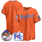 New York Mets Blank Orange BFRAILEY 2025 Spring Training Stitched Jersey