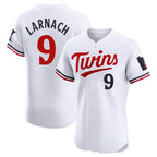 Minnesota Twins #9 Trevor Larnach Player White BFRAILEYHome Limited Elite Stitched Jerseys