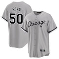 Chicago White Sox #50 Lenyn Sosa Player Gray BFRAILEY Home Game Stitched Jerseys