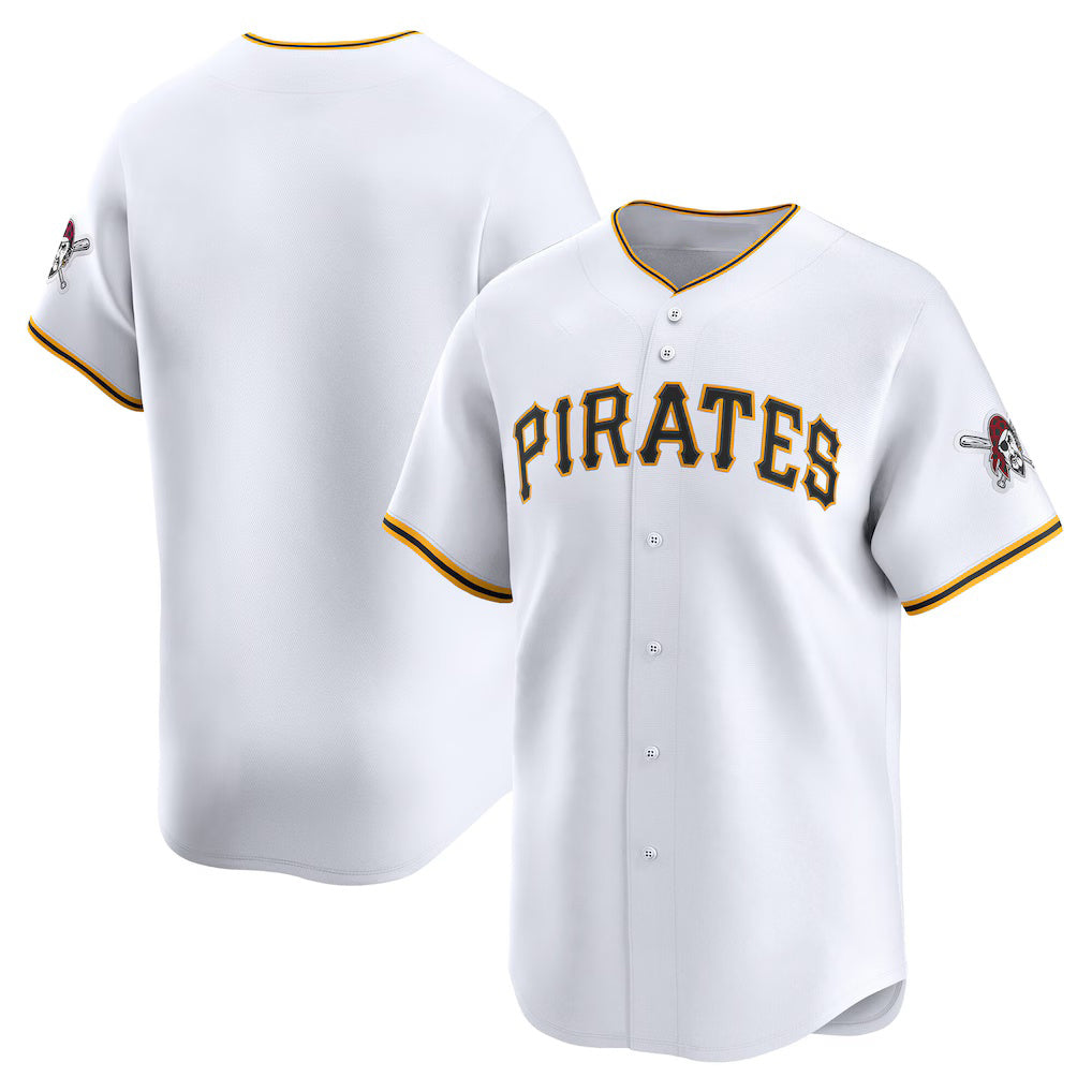 Pittsburgh Pirates White BFRAILEY Home Limited Jersey