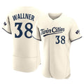 Minnesota Twins #38 Matt Wallner Player Cream BFRAILEYHome Limited Elite Stitched Jerseys