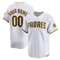 Custom San Diego Padres White BFRAILEY Home Limited Jersey