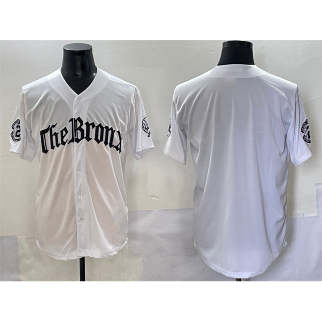 New York Yankees Blank White BFRAILEY 'Gothic Legacy Edition' Vapor Premier Limited Stitched Jersey