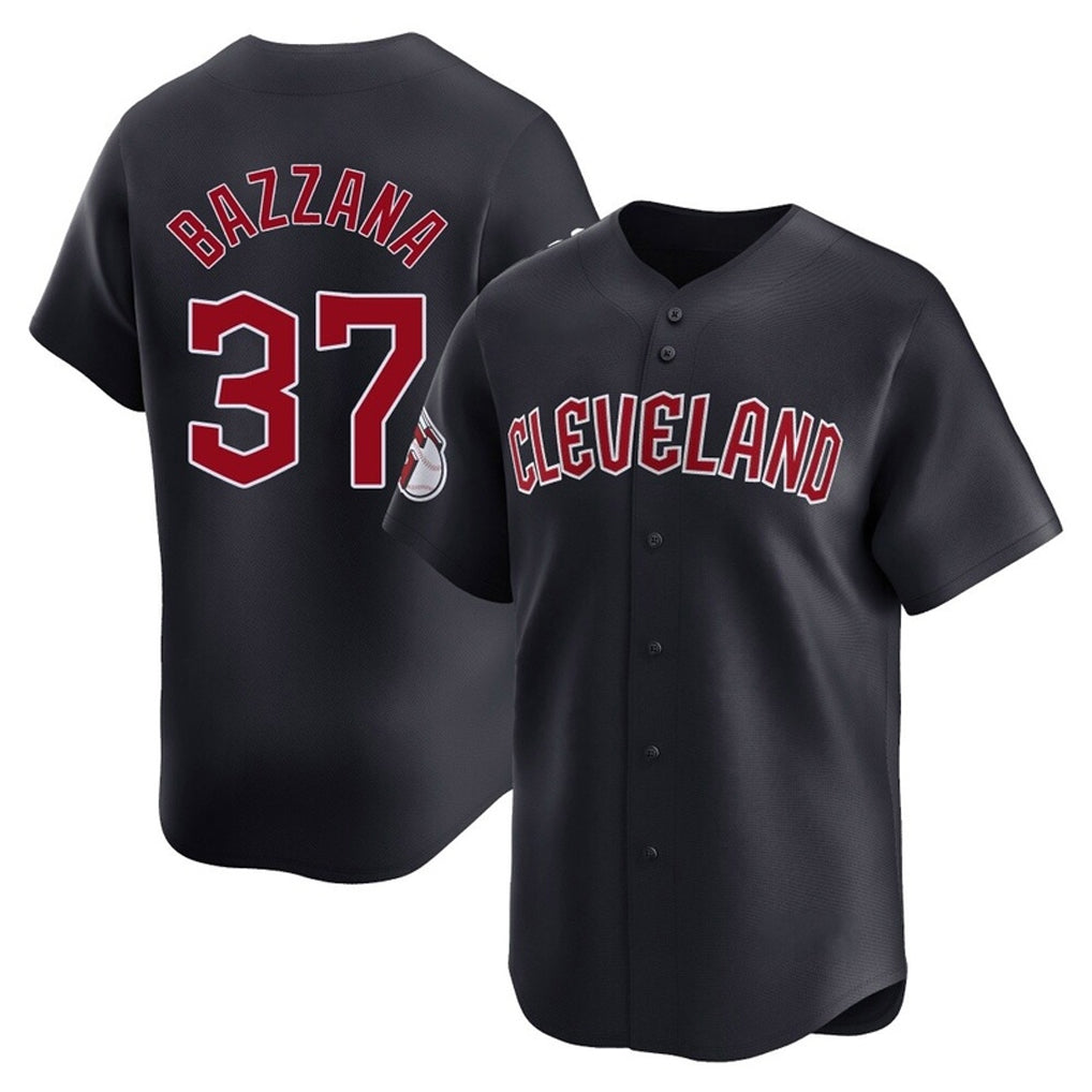 Cleveland Guardians #37 Travis Bazzana Player Navy BFRAILEY Limited Home Game Stitched Jerseys