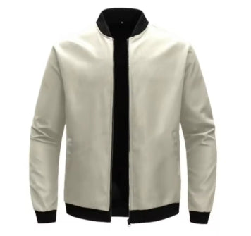 My Store Autumn Casual Solid Fashion Slim Bomber Jacket Men Overcoat New Arrival Baseball Jackets Men's Jacket