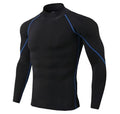 My Store  Men Sport T-shirt Quick Dry Bodybuilding Running Shirt Long Sleeve Compression Top Gym T Shirt Men Fitness Tight Rashgard