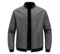 My Store Autumn Casual Solid Fashion Slim Bomber Jacket Men Overcoat New Arrival Baseball Jackets Men's Jacket