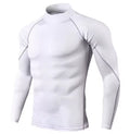 My Store  Men Sport T-shirt Quick Dry Bodybuilding Running Shirt Long Sleeve Compression Top Gym T Shirt Men Fitness Tight Rashgard