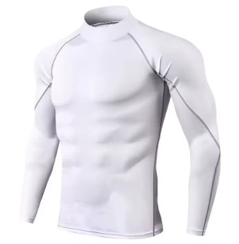 My Store  Men Sport T-shirt Quick Dry Bodybuilding Running Shirt Long Sleeve Compression Top Gym T Shirt Men Fitness Tight Rashgard