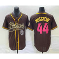 San Diego Padres #44 Joe Musgrove Brown BFRAILEY NEW 2023 City Connect Cool Base Stitched Jersey