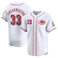 Cincinnati Reds #33 Christian Encarnacion-Strand White BFRAILEY Home Limited Player Jersey