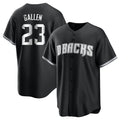 Arizona Diamondbacks #23 Zac Gallen Player Black BFRAILEY Game Home Stitched Jerseys