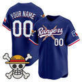 Custom Texas Rangers x One Piece Royal BFRAILEY Vapor Premier Limited Jersey - Stitched