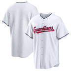 Cleveland Guardians White BFRAILEY Home Blank Replica Jersey