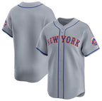 New York Mets Blank 2024 Gray BFRAILEY Away Limited Stitched Jersey