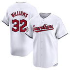 Cleveland Guardians #32 Gavin Williams Player White BFRAILEY Limited Home Stitched Jerseys