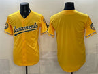Oakland Athletics Blank 2026 Yellow BFRAILEY Alternate Sacramento Celebrating 125 Years Vapor Limited Stitched Jersey