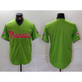 Philadelphia Phillies Blank Green BFRAILEY With Patch Stitched Cool Base Jersey
