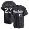 Chicago White Sox #23 Andrew Benintendi Player Black BFRAILEY City Connect Limited Home Stitched Jerseys