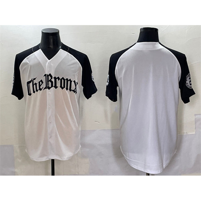 New York Yankees Blank White Black BFRAILEY 'Gothic Legacy Edition' Vapor Premier Limited Stitched Jersey