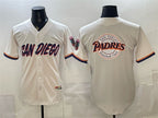 San Diego Padres Team Big Logo Cream BFRAILEY 2026 City Connect Stadium Stitched Jersey