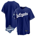 Los Angeles Dodgers Blank Player Royal BFRAILEY Game World Series Meet Stitched Jerseys