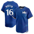 Minnesota Twins #16 Austin Martin Player Royal BFRAILEYCity Connect Limited Home Stitched Jerseys