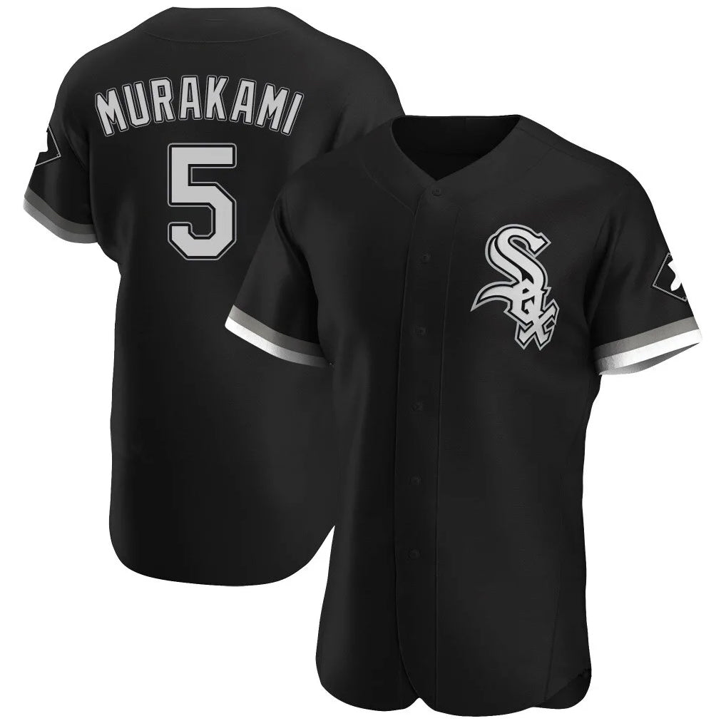 Chicago White Sox #5 Munetaka Murakami Player Black BFRAILEY Limited Elite Home Stitched Jerseys