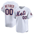 Custom New York Mets White BFRAILEY Home Limited Pick-A-Player Retired Roster Jersey
