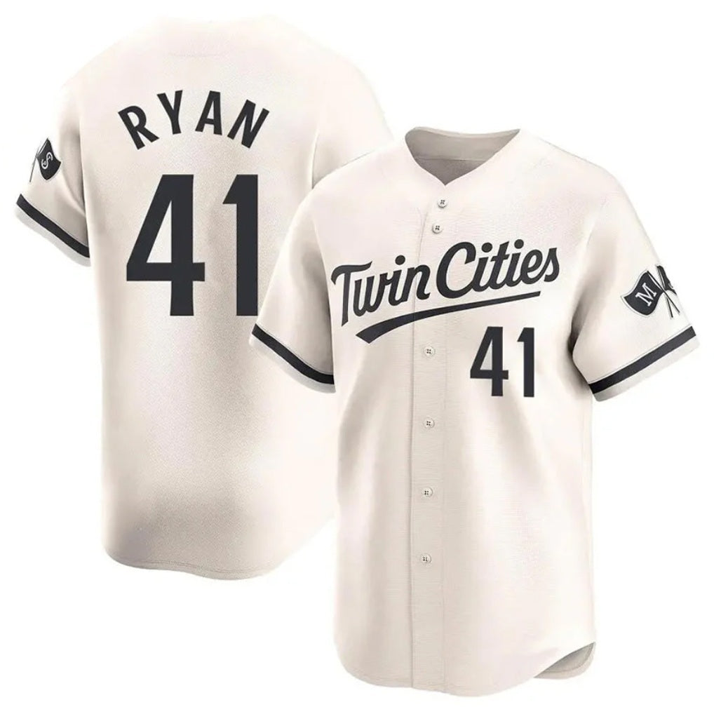 Minnesota Twins #41 Joe Ryan Player Cream BFRAILEYHome Limited Stitched Jerseys