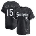 Chicago White Sox #15 Sean Newcomb Player Black BFRAILEY City Connect Limited Home Stitched Jerseys
