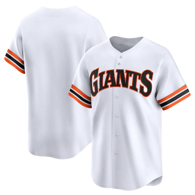 San Francisco Giants Blank White BFRAILEY Cooperstown Collection Limited Stitched Jersey