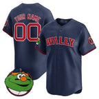Custom Boston Red Sox Wally Vapor Premier Limited Jersey ¨C Navy BFRAILEY